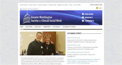 Desktop Screenshot of gwscsw.org